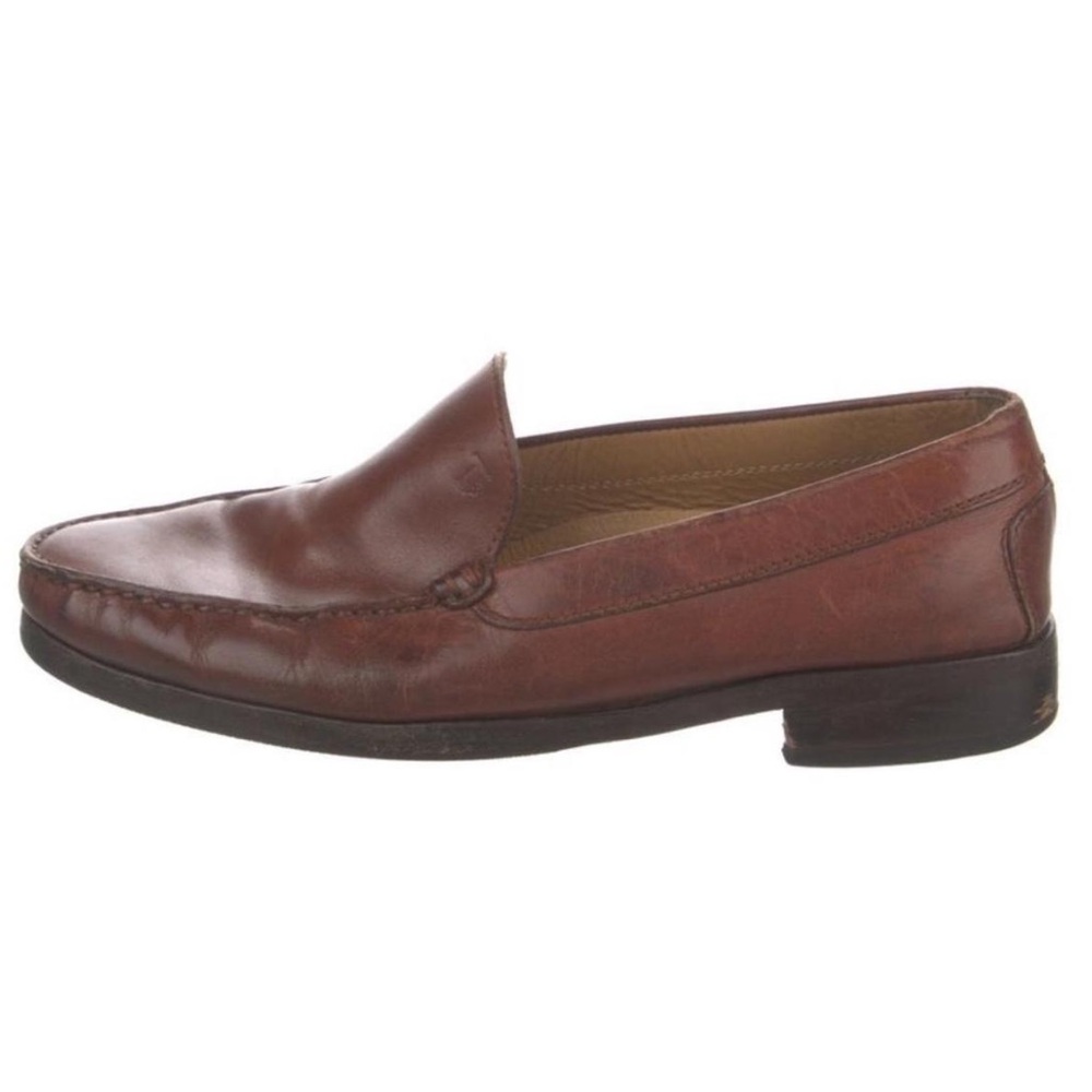 Vintage Tods brown leather loafers